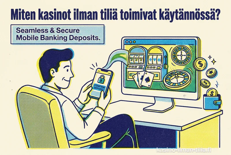 Miten kasinot ilman tiliä toimivat käytännössä?